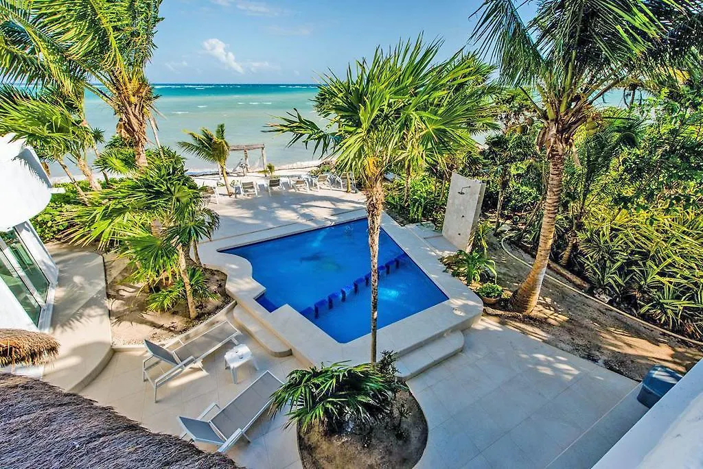 Villa Mar Azul Luxury Villa Tulum Pueblo Mexico